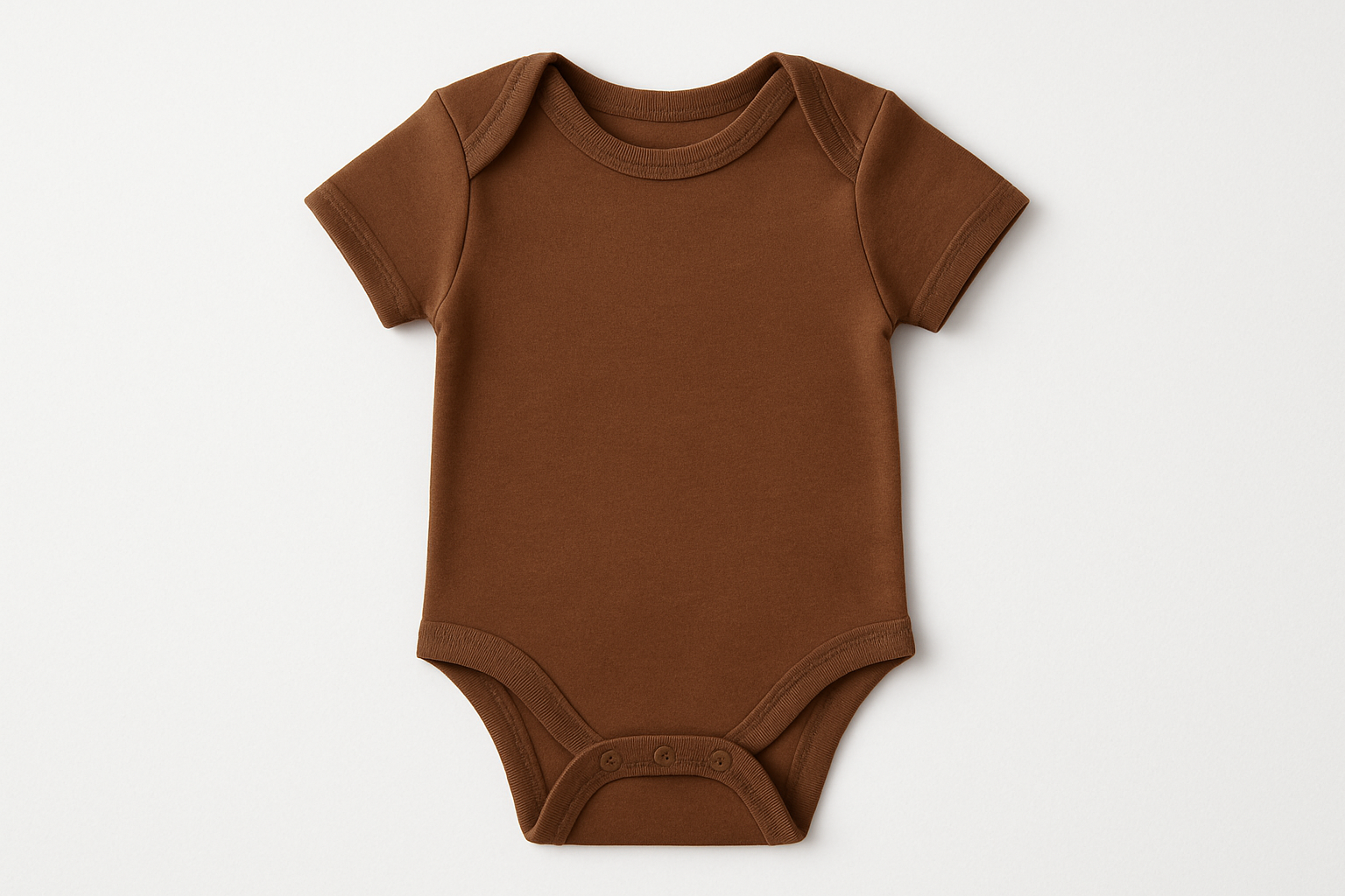 Brown Baby Onesie