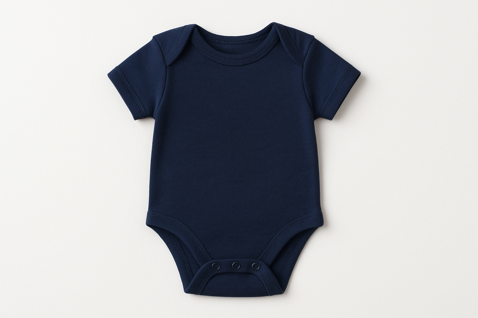Navy Baby Onesie