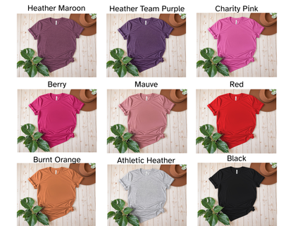 Custom Hand Embroidered Dog Mom Shirt with Pawprint