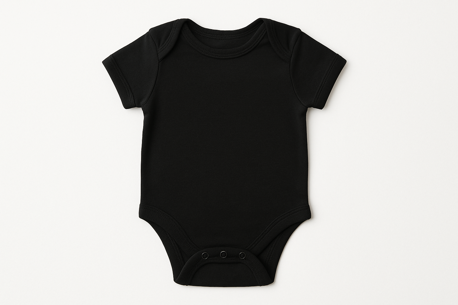 Black Baby Onesie