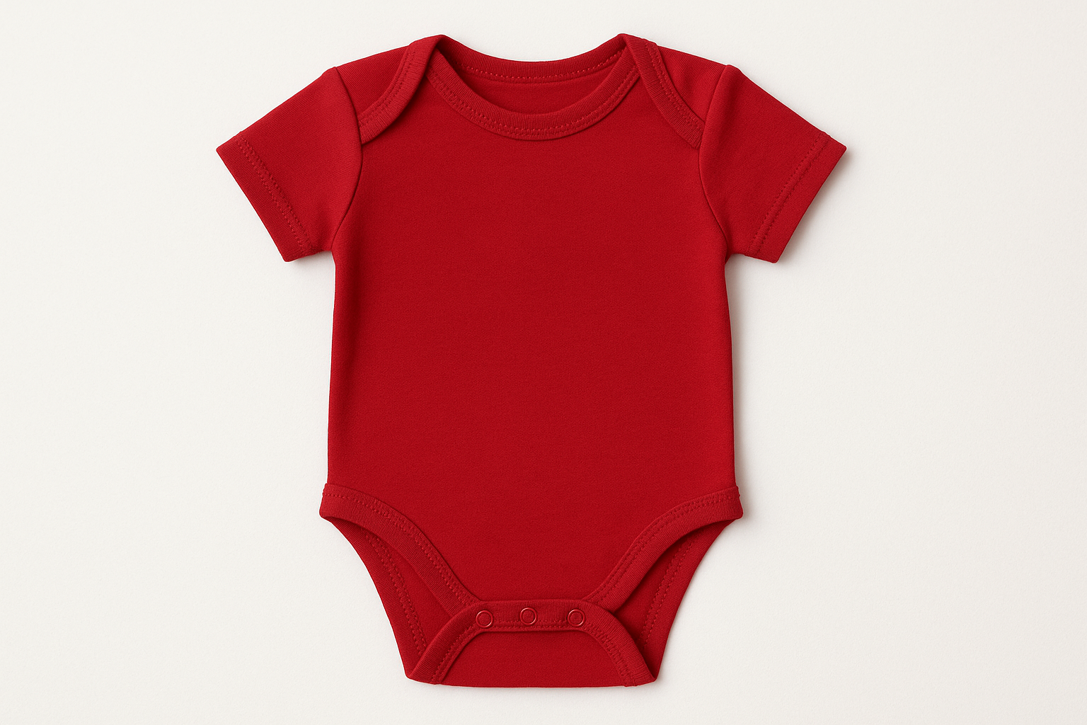 Red Baby Onesie