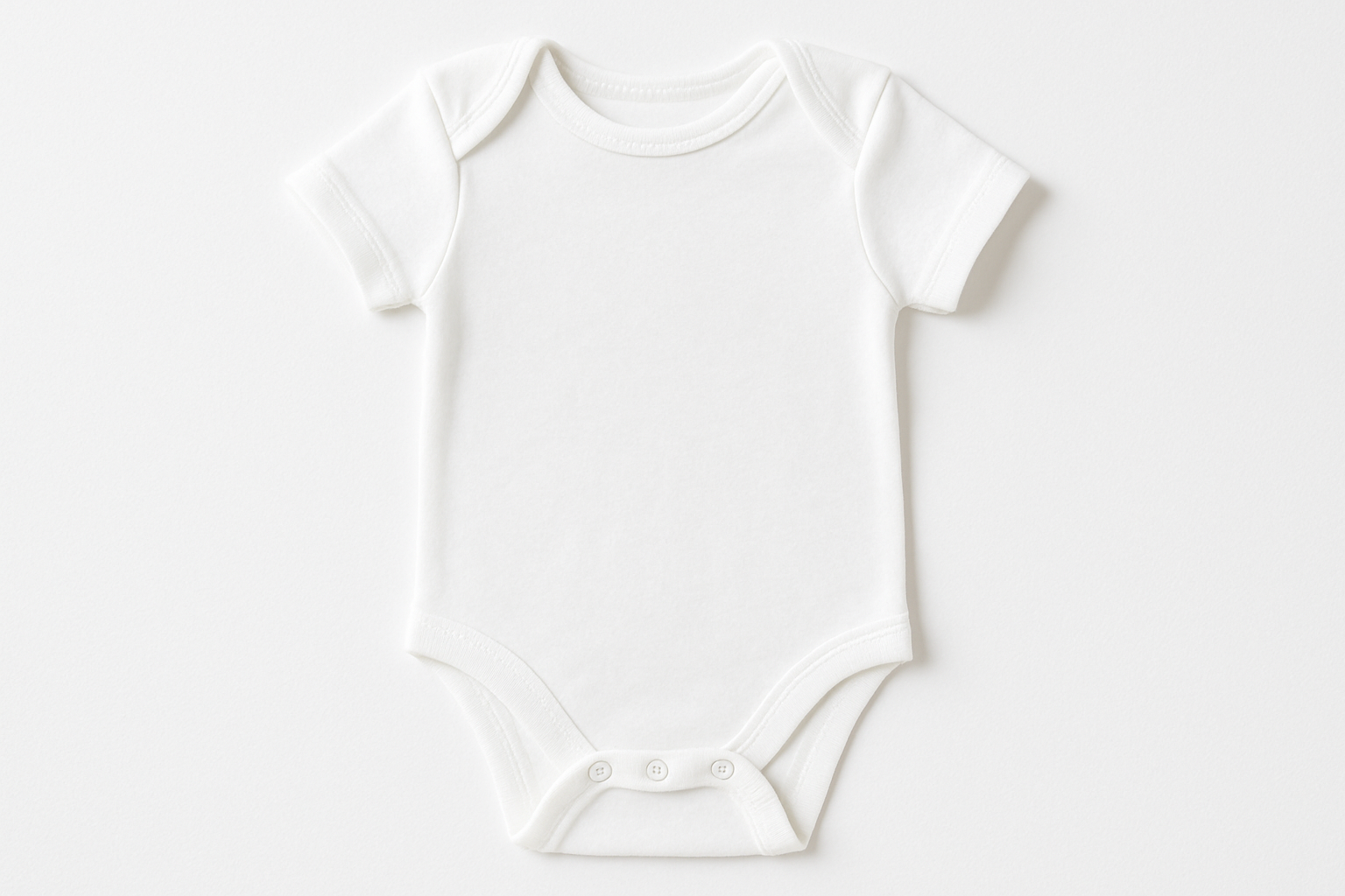 White Baby Onesie