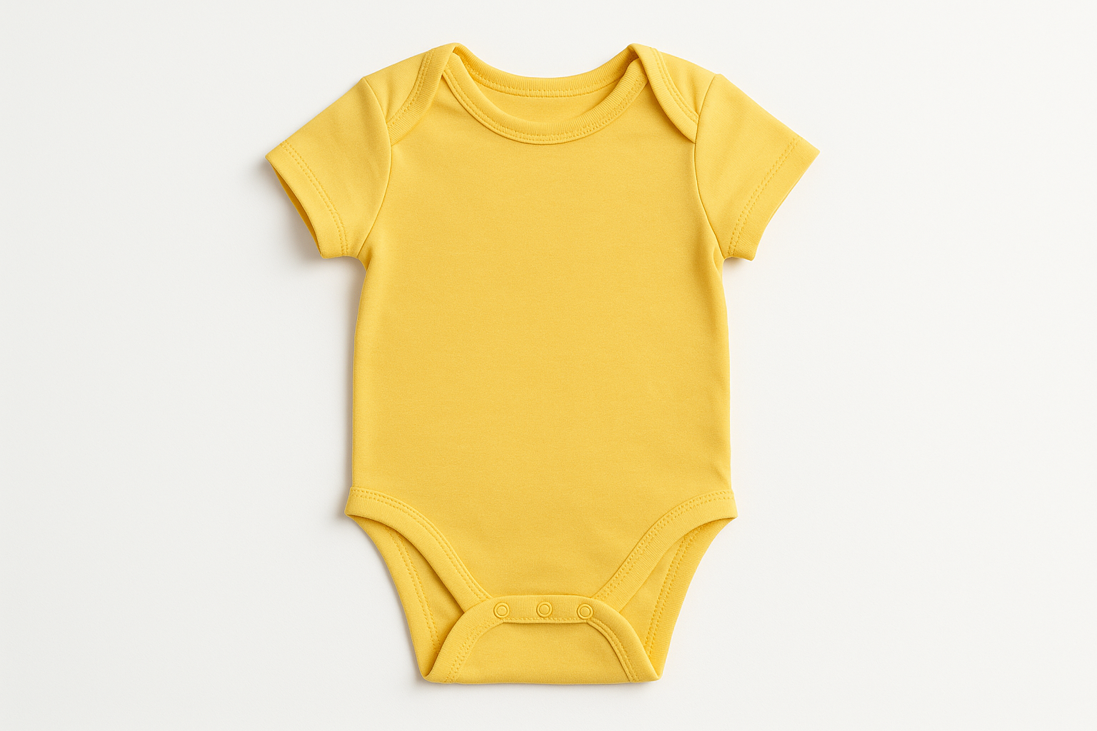 Yellow Baby Onesie